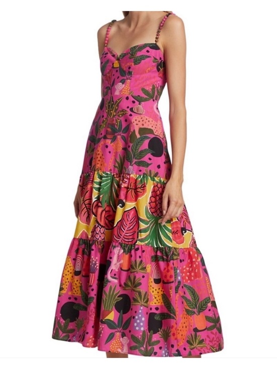 FARM Rio Dresses & Skirts - FARM Rio Leopard Forest Maxi Dress